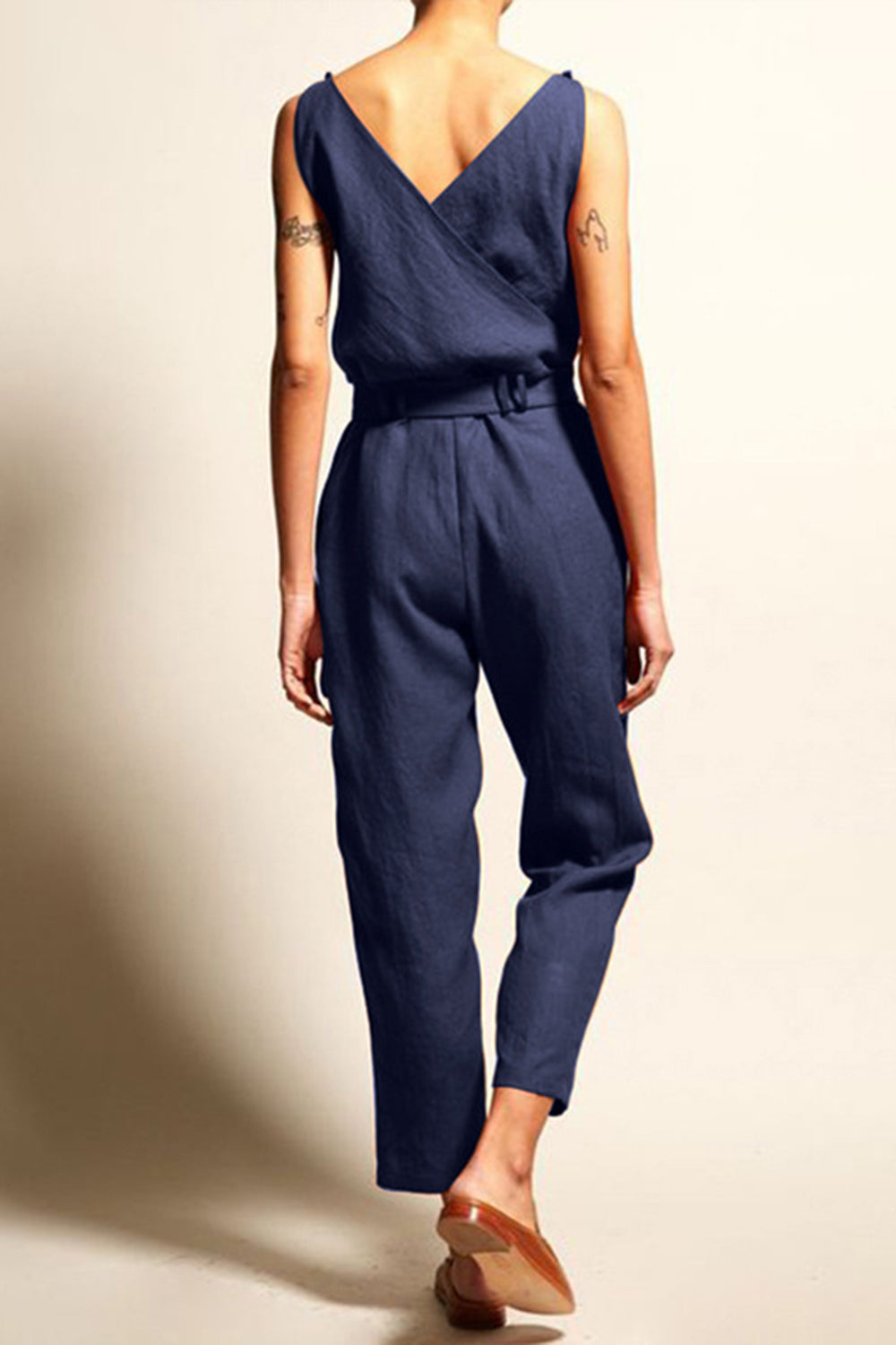 Executive Sleeveless Jumpsuit