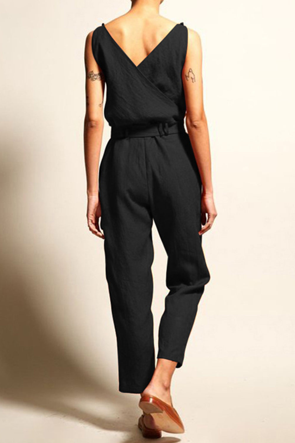 Executive Sleeveless Jumpsuit