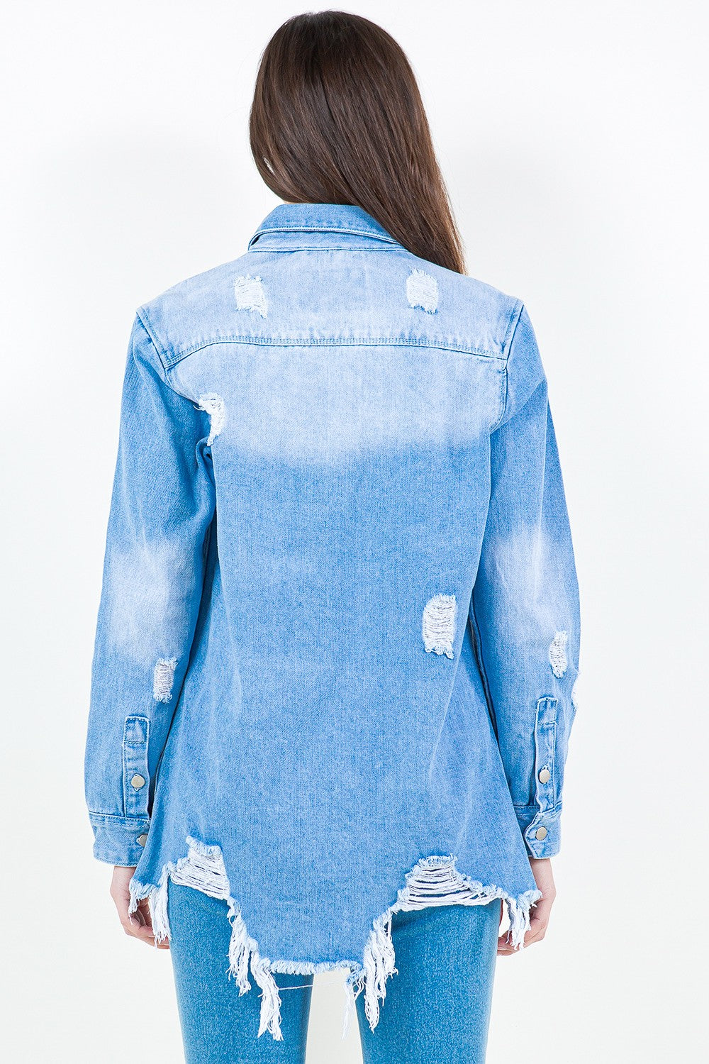 American Bazi Denim Shirt Jacket