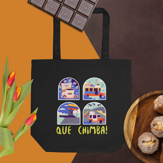 Que Chimba!!! Eco Tote Bag