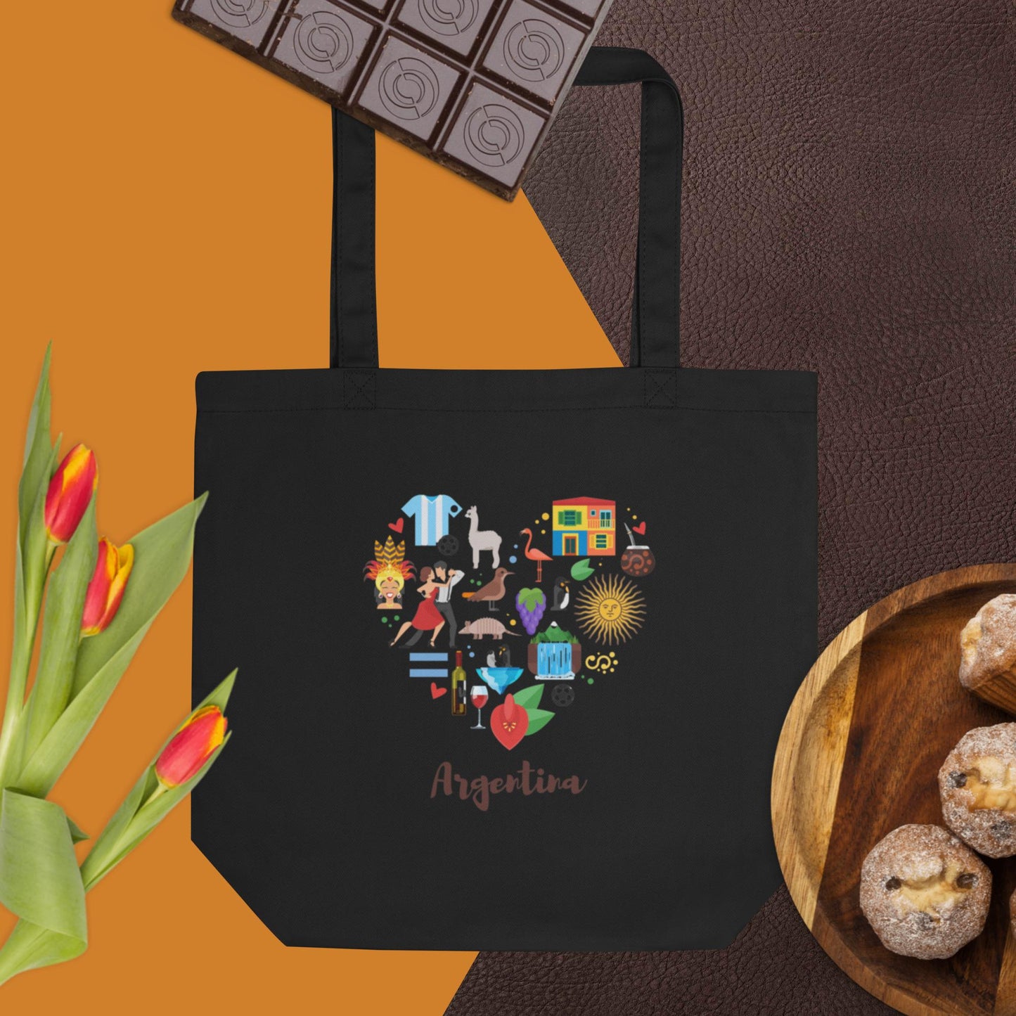 Argentina Corazon Eco Tote Bag