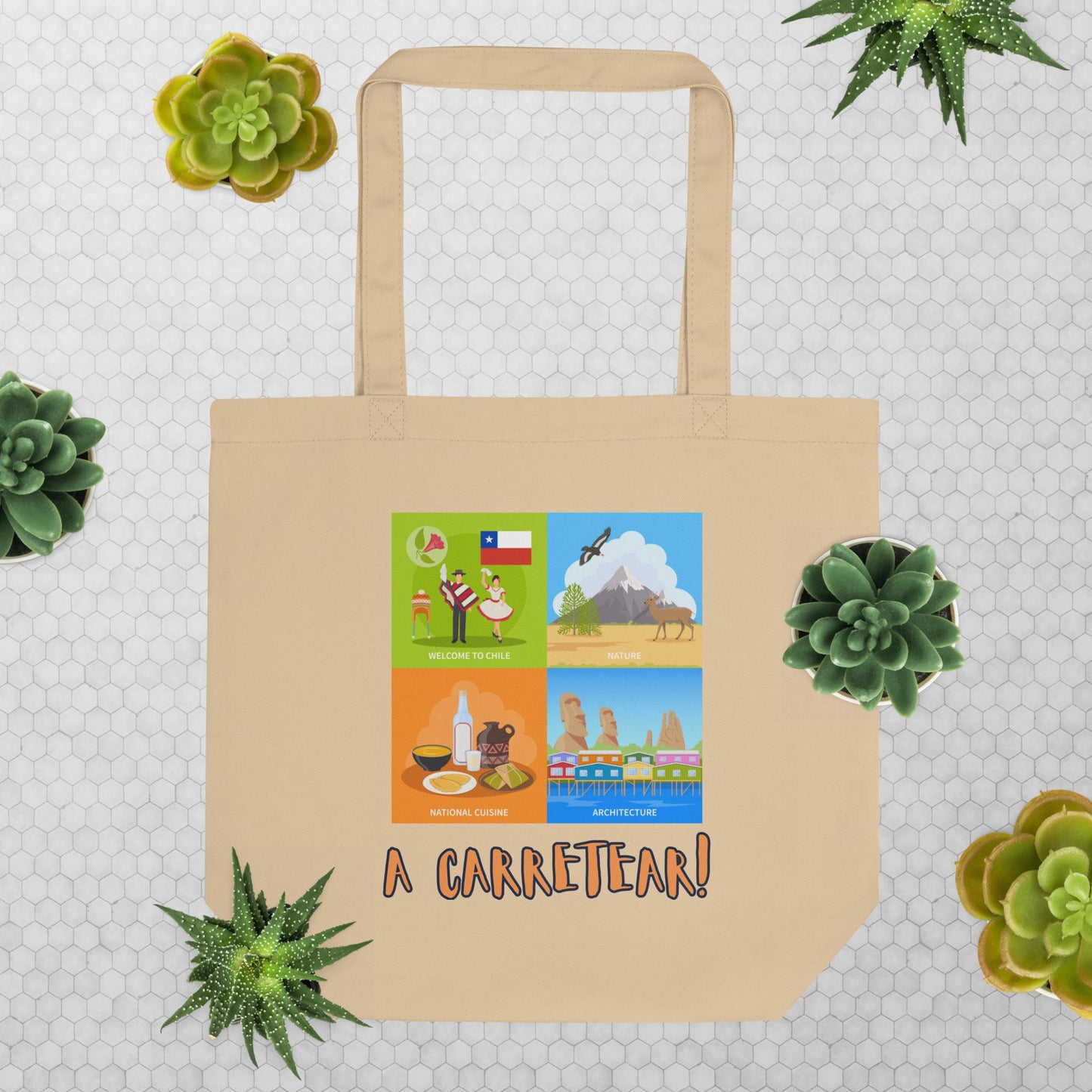 Chile Eco Tote Bag