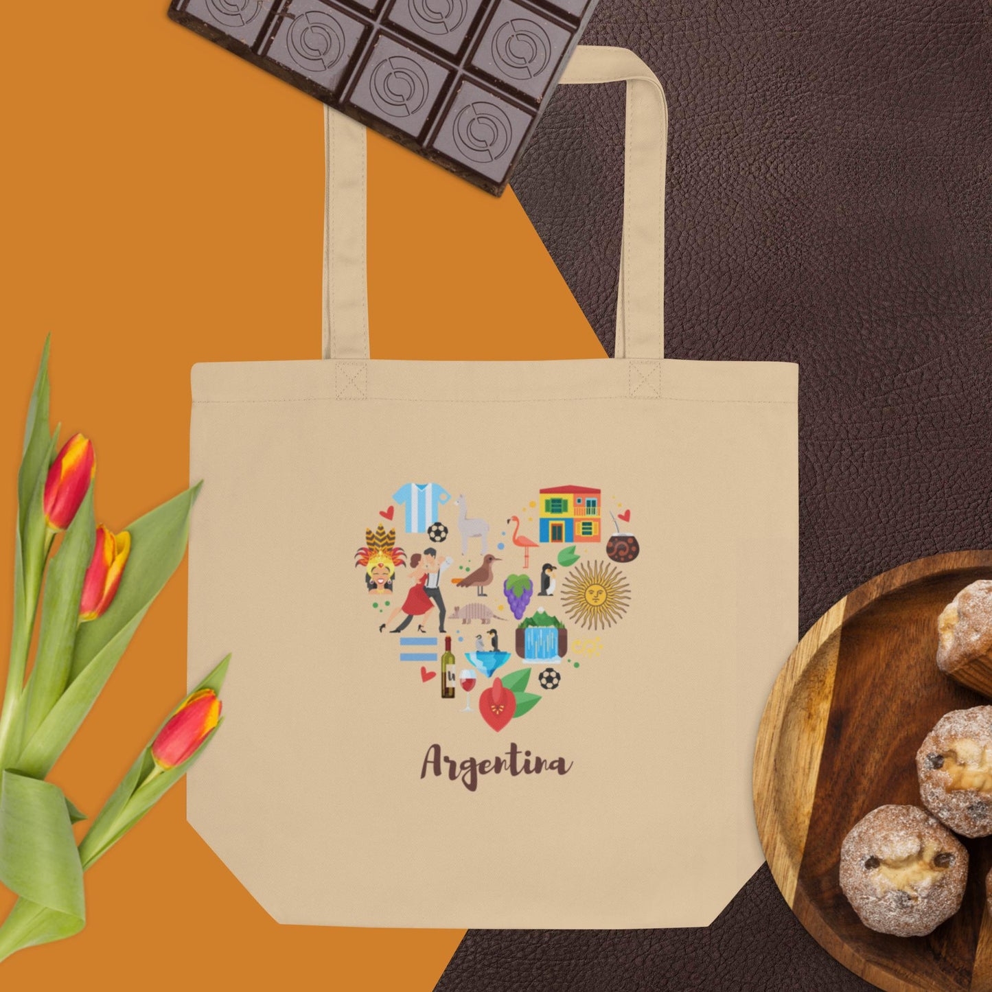 Argentina Corazon Eco Tote Bag