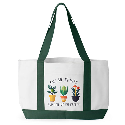 Plant Design Cruiser Tote Bag - Funny Quote Shopping Bag - Graphic Tote Bag