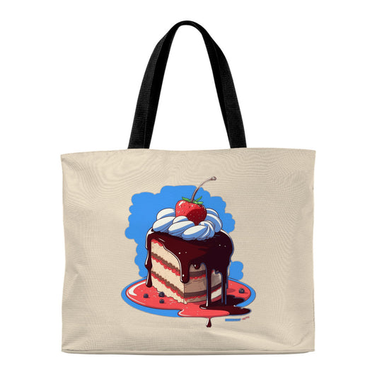 Dessert Tote Bag - Cool Shopping Bag - Cake Design Tote Bag