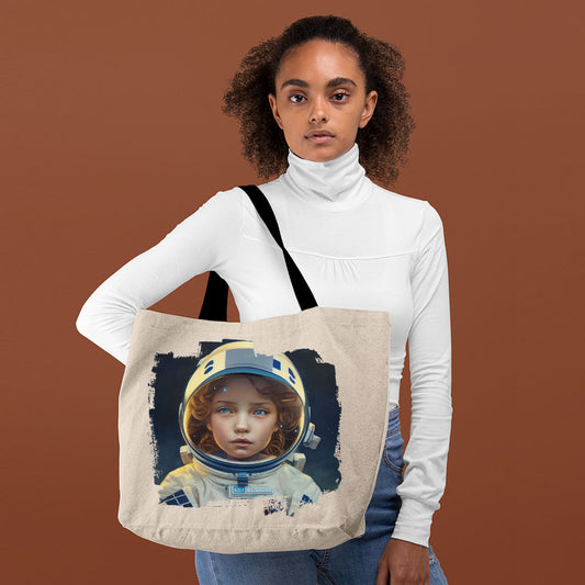 Space Tote Bag - Portrait Shopping Bag - Themed Tote Bag